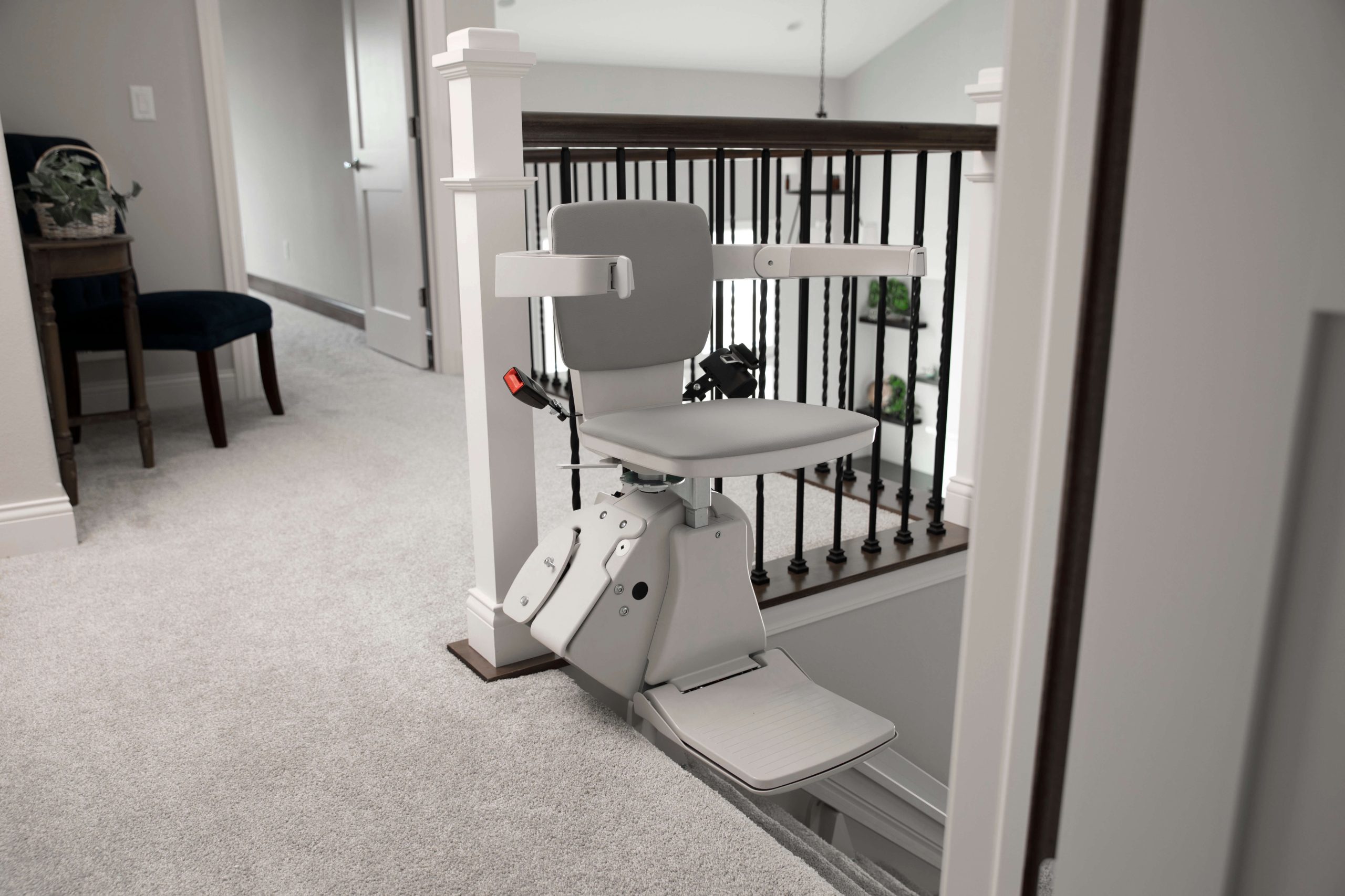 Straight stairlift supplied and fitted in Plymouth